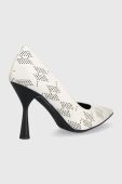 Туфлі Karl Lagerfeld Panache Hi колір білий Туфлі Karl Lagerfeld Panache Hi колір білий
