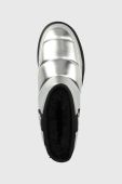 Зимові чоботи Love Moschino колір срібний Зимові чоботи Love Moschino колір срібний