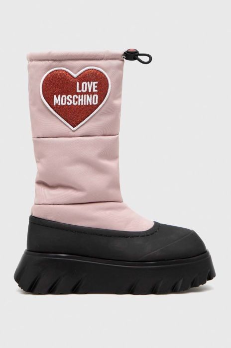 Зимові чоботи Love Moschino колір рожевий (2873275) Зимові чоботи Love Moschino колір рожевий (2873275)