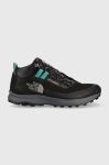 Черевики The North Face Cragstone Mid Waterproof жіночі колір чорний Черевики The North Face Cragstone Mid Waterproof жіночі колір чорний