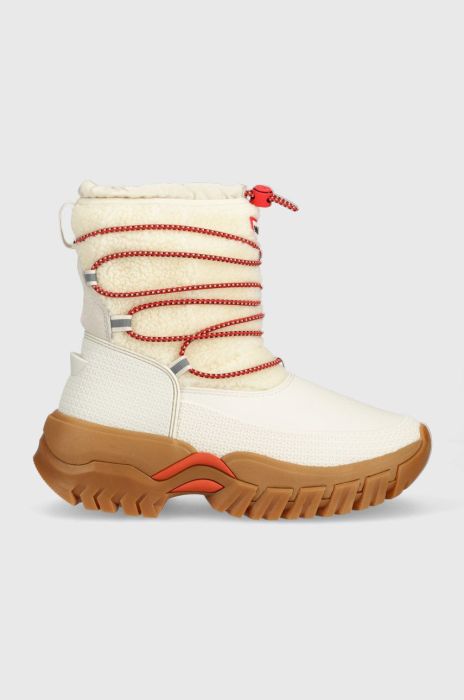 Зимові чоботи Hunter Wanderer колір бежевий Зимові чоботи Hunter Wanderer колір бежевий