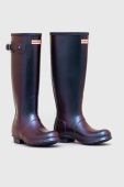 Гумові чоботи Hunter Original Tall Nebuda жіночі WFT2027NEB колір блакитний Гумові чоботи Hunter Original Tall Nebuda жіночі WFT2027NEB колір блакитний