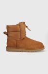 Зимові чоботи UGG W Classic Maxi Toggle колір коричневий Зимові чоботи UGG W Classic Maxi Toggle колір коричневий