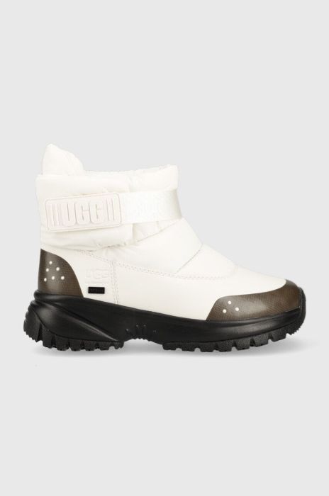 Зимові чоботи UGG W Yose Puff колір білий 1120822.WHT-WHT Зимові чоботи UGG W Yose Puff колір білий 1120822.WHT-WHT