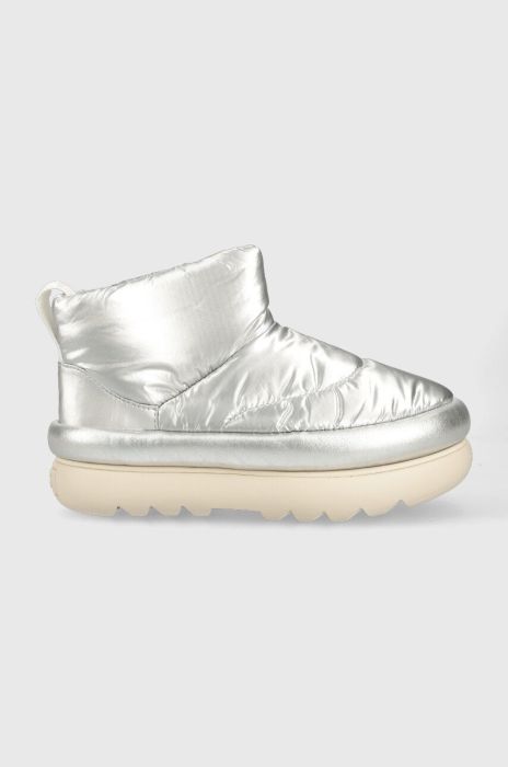 Зимові чоботи UGG W Classic Maxi Mini колір срібний 1135151.MSLV-MSLV Зимові чоботи UGG W Classic Maxi Mini колір срібний 1135151.MSLV-MSLV