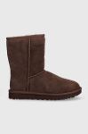 Замшеві чоботи UGG W Classic Short Ii колір коричневий Замшеві чоботи UGG W Classic Short Ii колір коричневий