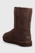Замшеві чоботи UGG W Classic Short Ii колір коричневий Замшеві чоботи UGG W Classic Short Ii колір коричневий