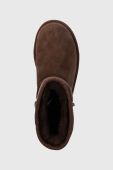 Замшеві чоботи UGG W Classic Short Ii колір коричневий Замшеві чоботи UGG W Classic Short Ii колір коричневий