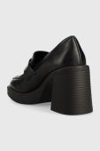 Туфлі Steve Madden Far-out колір чорний каблук блок Туфлі Steve Madden Far-out колір чорний каблук блок