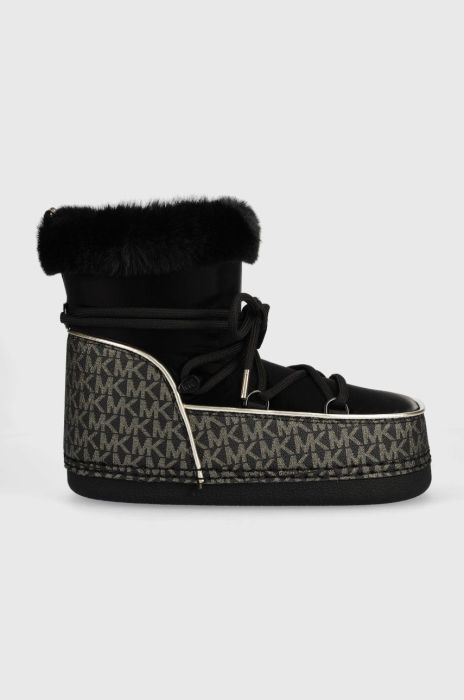 Зимові чоботи MICHAEL Michael Kors Zelda колір чорний Зимові чоботи MICHAEL Michael Kors Zelda колір чорний