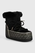 Зимові чоботи MICHAEL Michael Kors Zelda колір чорний Зимові чоботи MICHAEL Michael Kors Zelda колір чорний