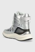 Зимові чоботи EA7 Emporio Armani Snow Boot колір срібний Зимові чоботи EA7 Emporio Armani Snow Boot колір срібний