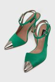 Туфлі Pinko Liquirizia колір зелений Туфлі Pinko Liquirizia колір зелений