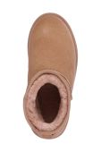 Замшеві чоботи Emu Australia Stinger Micro жіночі колір коричневий на плоскому ходу утеплене