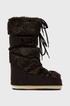 Зимові чоботи Moon Boot Icon Faux Fur колір коричневий Зимові чоботи Moon Boot Icon Faux Fur колір коричневий