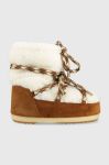 Зимові чоботи Moon Boot Light Low Shearling колір коричневий Зимові чоботи Moon Boot Light Low Shearling колір коричневий