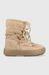 Замшеві чоботи Moon Boot Ltrack Suede колір бежевий 24500100.BEIGE-BEIGE Замшеві чоботи Moon Boot Ltrack Suede колір бежевий 24500100.BEIGE-BEIGE