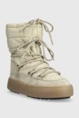 Зимові чоботи Moon Boot Ltrack Suede Nylon колір бежевий 24500200.SAND-SAND Зимові чоботи Moon Boot Ltrack Suede Nylon колір бежевий 24500200.SAND-SAND