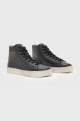 Шкіряні кеди AllSaints Tana High Top жіночі колір чорний Шкіряні кеди AllSaints Tana High Top жіночі колір чорний