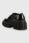 Туфлі Steve Madden Delaney жіночі колір чорний на платформі