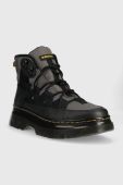 Черевики Dr. Martens Boury жіночі колір чорний на плоскому ходу