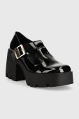 Туфлі Steve Madden Paloma колір чорний каблук блок SM11002351 Туфлі Steve Madden Paloma колір чорний каблук блок SM11002351