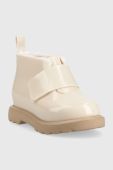 Дитячі черевики Melissa Chelsea Boot Bb колір бежевий Дитячі черевики Melissa Chelsea Boot Bb колір бежевий