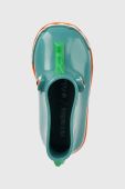 Дитячі гумові чоботи Melissa Rain Boot + Fabula Bb колір бірюзовий