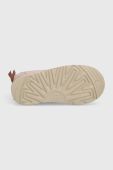 Дитячі замшеві чоботи UGG Bailey Bow Ii колір рожевий Дитячі замшеві чоботи UGG Bailey Bow Ii колір рожевий