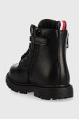 Дитячі черевики Tommy Hilfiger колір чорний (2593086)