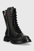 Дитячі черевики Tommy Hilfiger колір чорний (2496212)