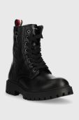 Дитячі черевики Tommy Hilfiger колір чорний (2545407)