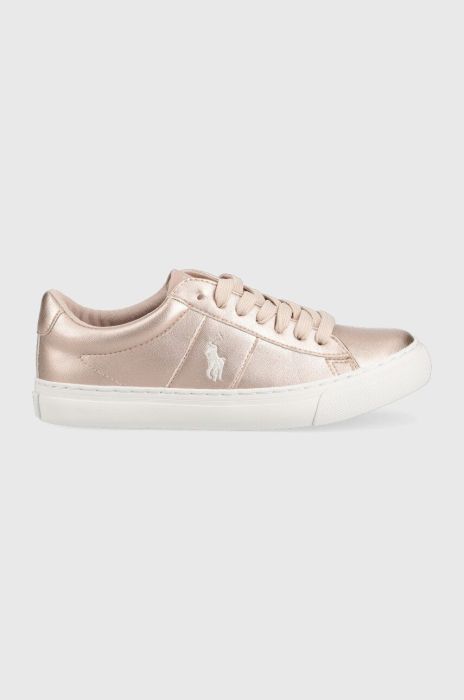 Дитячі кросівки Polo Ralph Lauren колір рожевий