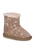 Дитячі замшеві чоботи Emu Australia Woodland Toddle колір коричневий Дитячі замшеві чоботи Emu Australia Woodland Toddle колір коричневий