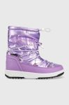 Дитячі чоботи Moon Boot JR Girl Boot Met колір фіолетовий Дитячі чоботи Moon Boot JR Girl Boot Met колір фіолетовий