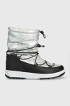 Дитячі чоботи Moon Boot JR Girl Boot Met колір срібний Дитячі чоботи Moon Boot JR Girl Boot Met колір срібний