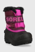 Дитячі чоботи Sorel Toddler колір фіолетовий Дитячі чоботи Sorel Toddler колір фіолетовий