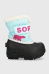 Дитячі чоботи Sorel Toddler колір бірюзовий Дитячі чоботи Sorel Toddler колір бірюзовий