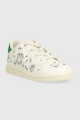 Дитячі кросівки adidas Originals Stan Smith колір бежевий Дитячі кросівки adidas Originals Stan Smith колір бежевий