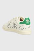 Дитячі кросівки adidas Originals Stan Smith колір бежевий Дитячі кросівки adidas Originals Stan Smith колір бежевий