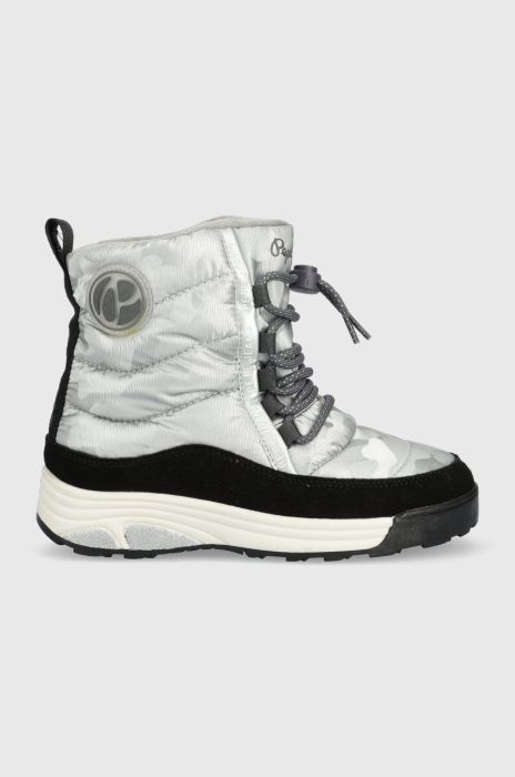 Дитячі чоботи Pepe Jeans колір срібний (2732764)