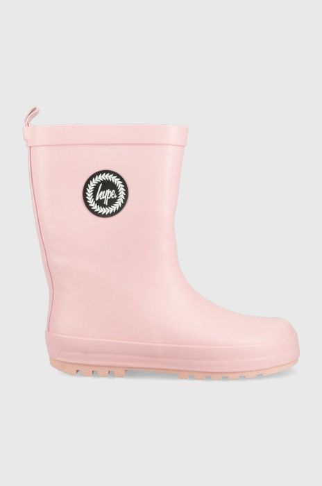 Дитячі гумові чоботи Hype колір рожевий (2773652) Дитячі гумові чоботи Hype колір рожевий (2773652)