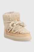 Дитячі чоботи Inuikii колір бежевий (2877373)