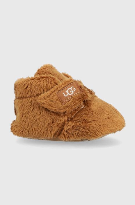 Черевики для немовля UGG Bixbee колір коричневий Черевики для немовля UGG Bixbee колір коричневий