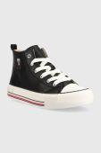 Дитячі кеди Tommy Hilfiger колір чорний (2604384) Дитячі кеди Tommy Hilfiger колір чорний (2604384)