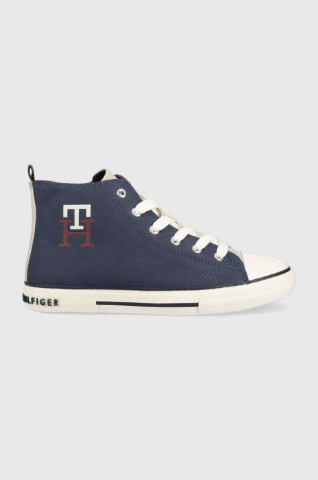 Дитячі кеди Tommy Hilfiger колір блакитний (2604390) Дитячі кеди Tommy Hilfiger колір блакитний (2604390)