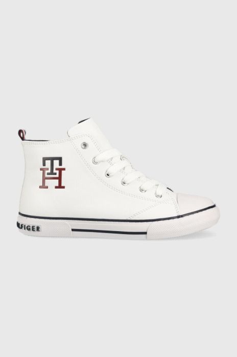 Дитячі кеди Tommy Hilfiger колір білий (2604402) Дитячі кеди Tommy Hilfiger колір білий (2604402)