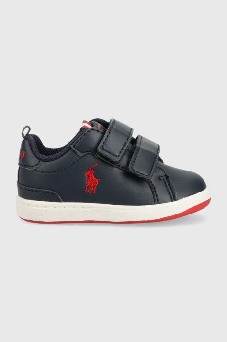 Дитячі кросівки Polo Ralph Lauren колір синій (2597375) Дитячі кросівки Polo Ralph Lauren колір синій (2597375)