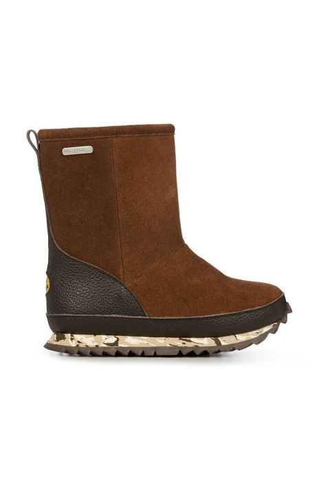 Дитячі замшеві чоботи Emu Australia Kyeema колір коричневий Дитячі замшеві чоботи Emu Australia Kyeema колір коричневий