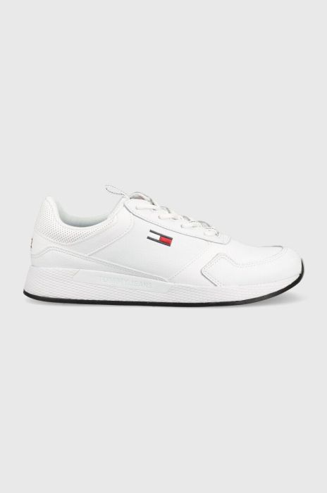 Кросівки Tommy Jeans Tommy Jeans Flexi Runner Ess колір білий Кросівки Tommy Jeans Tommy Jeans Flexi Runner Ess колір білий